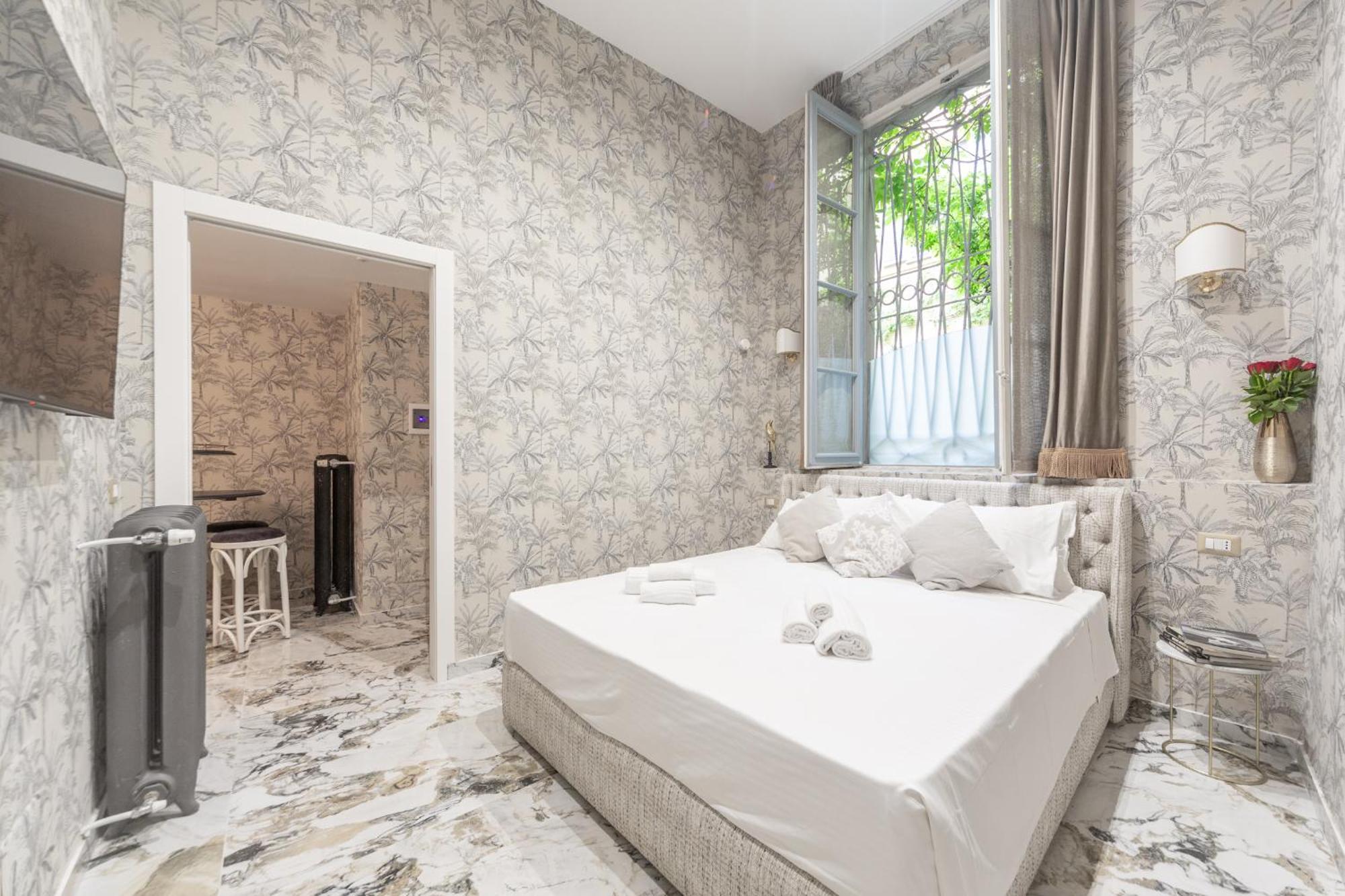 Apartamento Deluxe de 2 Quartos com Vista do Jardim