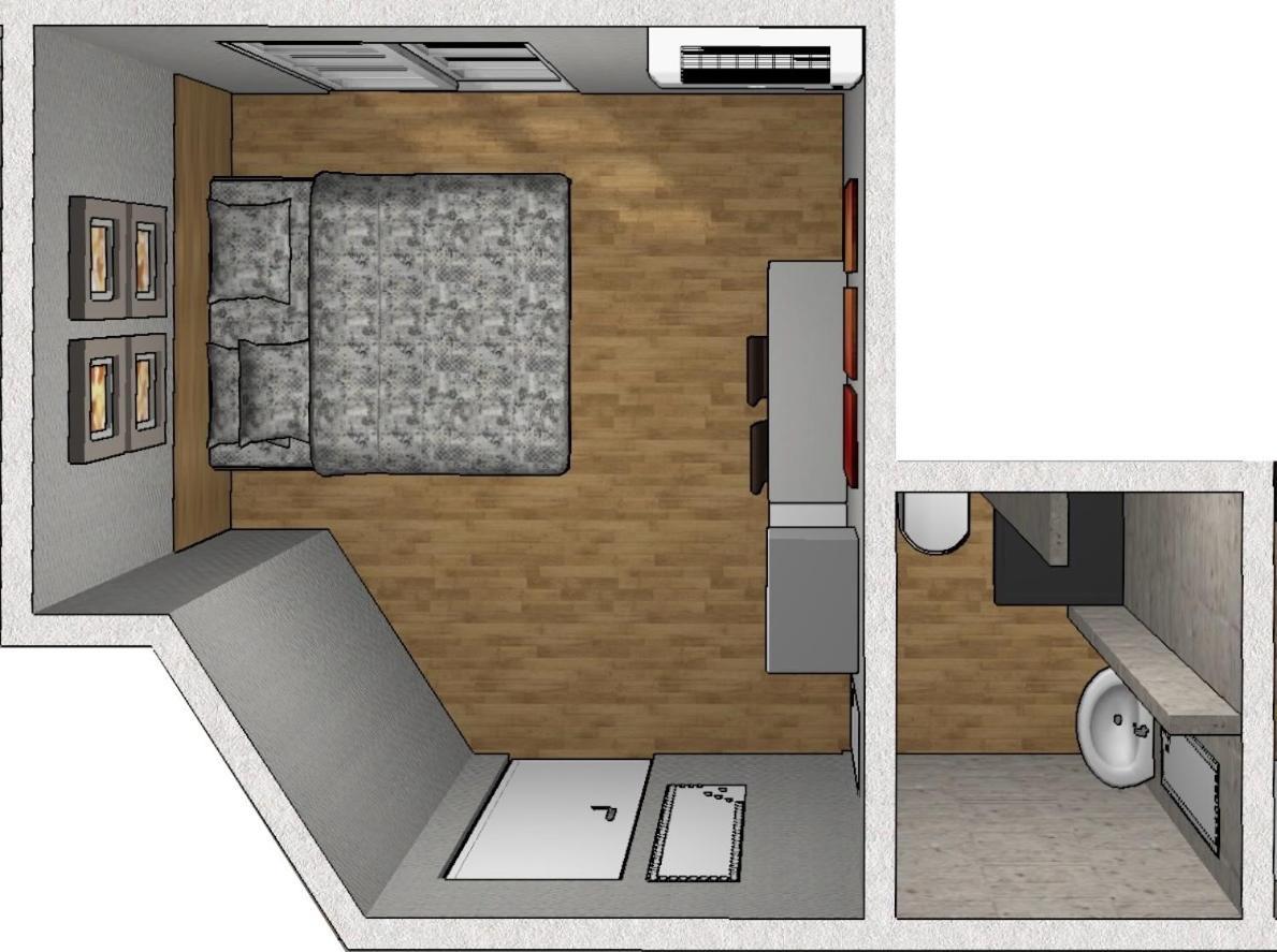 Quarto Duplo com Banheiro Privativo