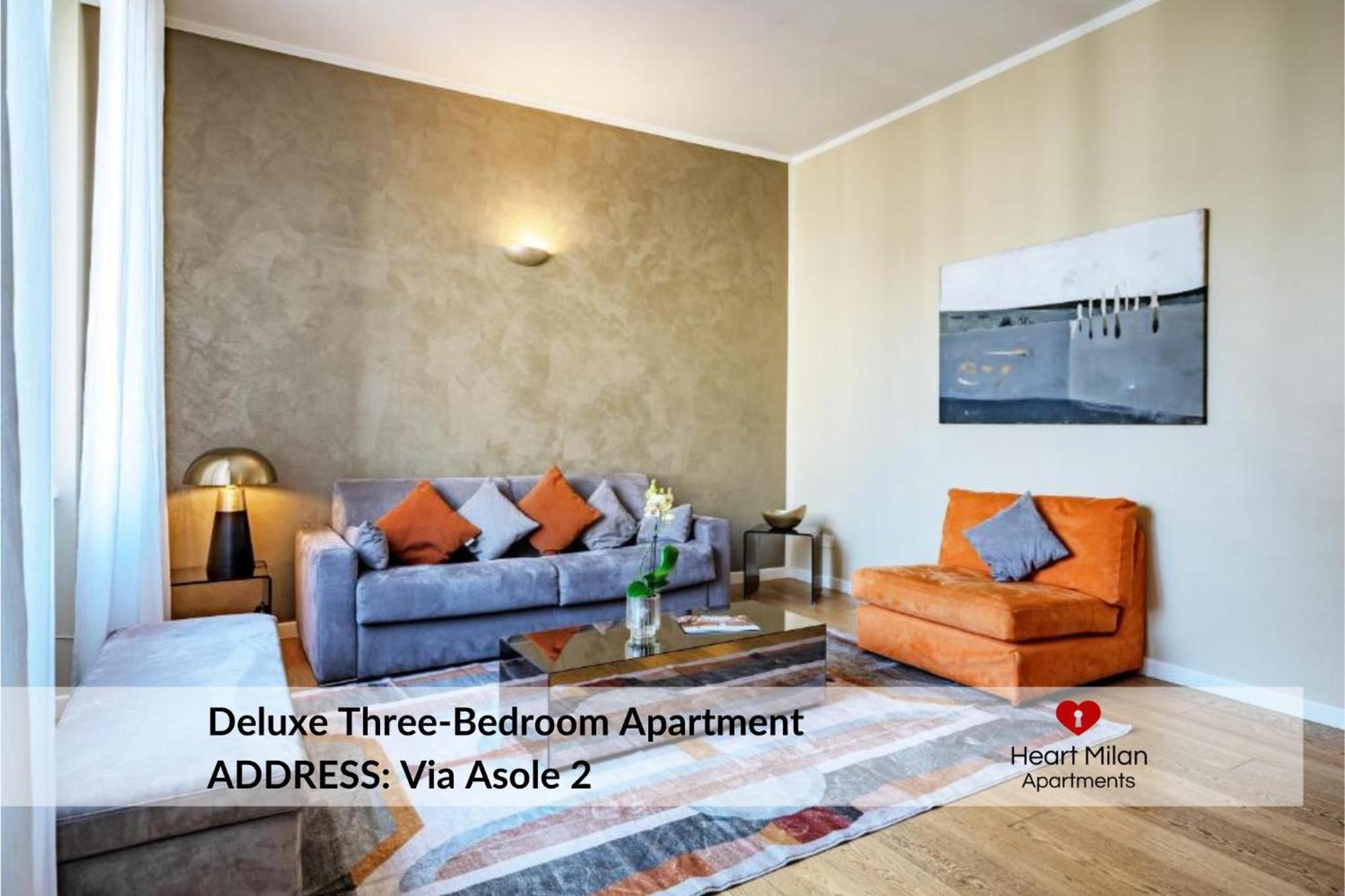 Deluxe Three-Bedroom Apartment Via Asole 2
