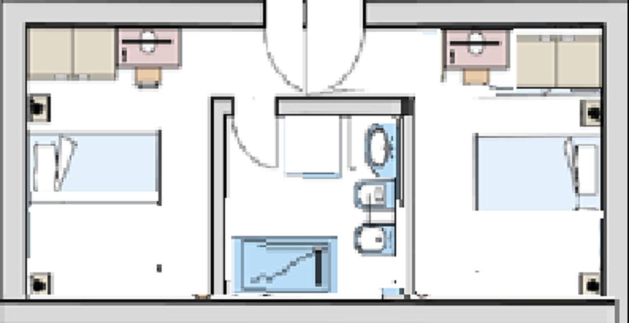Twin Room with Shared Bathroom